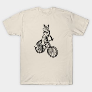 SEEMBO Fox Cycling Bicycle Bicycling Cyclist Biking Fun Bike T-Shirt